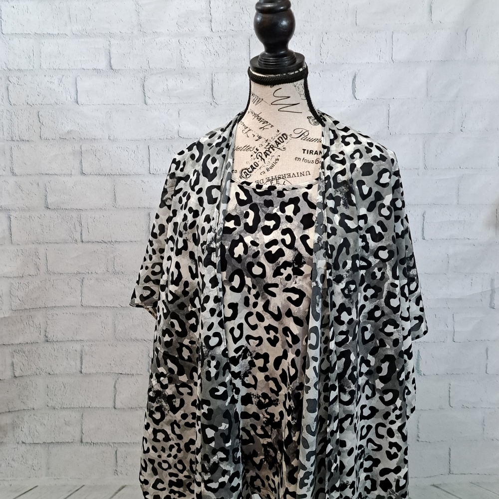 Iman 2-pc tank + shawl set - Picture 6 of 16